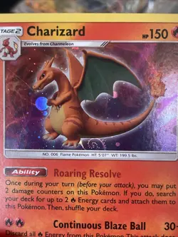Charizard SM226 Black Star Promo HD GALAXY FART SWIRL! Pokemon - Image 1