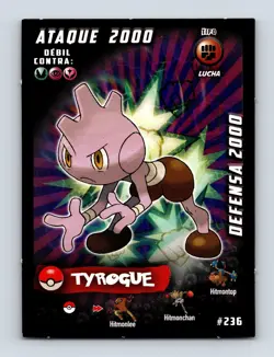 Tyrogue 236 South America (Peru) Out of Print NM/LP Pokemon Card - Image 1