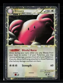 Pokemon 2014 HeartGold & SoulSilver Blissey UR #106/123 - Image 1