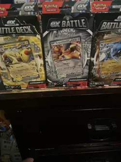 Pokemon Lucario, Ampharos and Kangaskhan ex Sealed New Set of 2 820650862281 - Image 4