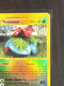 Pokemon Venusaur Expedition Base Set Reverse Holo Rare 30/165 LP+ - Image 4