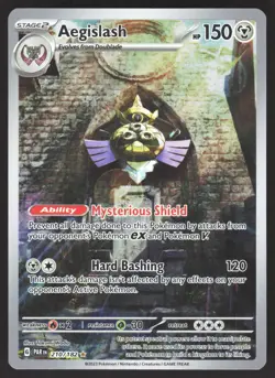 Aegislash 210/182 Holofoil SV04: Paradox Rift Near Mint - Image 1