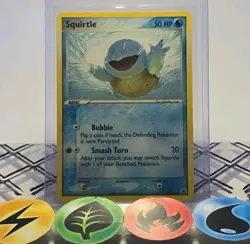 Pokemon TCG Squirtle 83/112 FireRed & LeafGreen Regular Common 2004 LP - Image 1