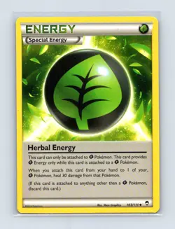 Herbal Energy 103/111 Uncommon Furious Fists Pokemon Lightly Played - Image 1