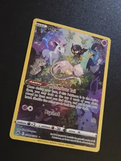 Pokemon Mew GG10 / GG70 Crown Zenith Galarian Gallery Holo Rare TCG GG10/GG70 NM - Image 2