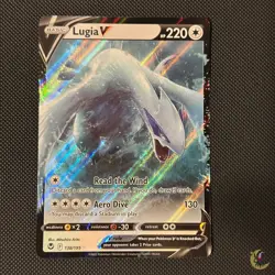 Pokemon Lugia V 138/195 Silver Tempest NM - Image 1