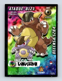 Mega Kangaskhan 115 South America (Peru) Out of Print NM/LP Pokemon Card - Image 1