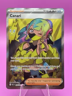 Pokemon TCG Canari 257/217 Ascended Heroes Full Art Trainer, Near Mint Condition - Image 1