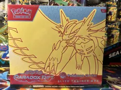Pokemon Paradox Rift Sealed Pokemon Center Roaring Moon Elite Trainer Box ETB - Image 5