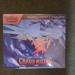 Pokemon TCG Mega Evolution Chaos Rising Elite Trainer Box ETB - Image 1