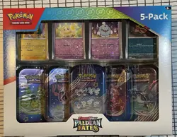 Pokemon Costco 5 - Paldean Fates Mini Tin Bundle - Image 1
