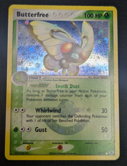 BUTTERFREE 2/112 FireRed & LeafGreen Holo Rare Reverse Holo Pokemon TCG NM,LP - Image 1