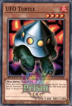 1st Ed UFO Turtle SGX1-ENH04 Yugioh - Image 1
