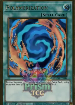 1st ed Polymerization premium gold rare MAGO-EN044 Yugioh - Image 1