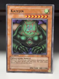 Kazejin MRD-026 Metal Raiders 1st Edition Super Rare #1 - Image 1
