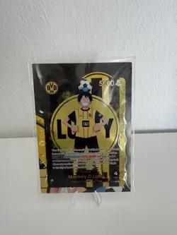 BVB x One Piece Monkey.D.Luffy card ST13-003 Matchday collab, ex/near Mint - Image 2
