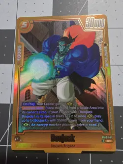 Boujack FB10-091 Rare Foil Battle Card Alternate Art - Dragon Ball Super TCG - Image 1