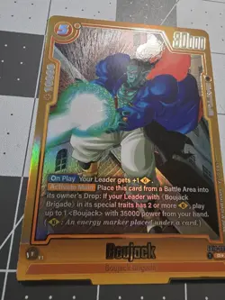 Boujack FB10-091 Rare Foil Battle Card Alternate Art - Dragon Ball Super TCG - Image 2