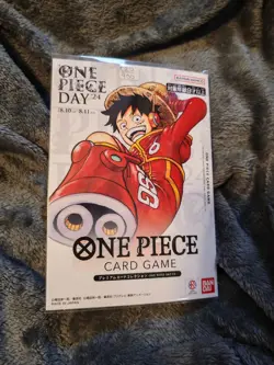 One Piece TCG Premium Card - Monkey D Luffy OP07-109 - ONE PIECE DAY 24 - SEALED - Image 1