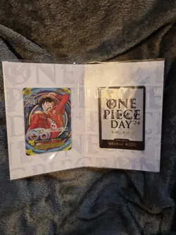 One Piece TCG Premium Card - Monkey D Luffy OP07-109 - ONE PIECE DAY 24 - SEALED - Image 2