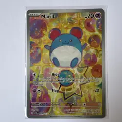 Nintendo Marill Illustration Rare Full Art Holo Pokemon Card 232/217 EN - Image 2