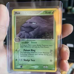 Pokemon Card 2006 EX Legend Maker Holo Rare Muk 11/92 NM - Image 1