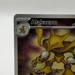 Pokemon Alakazam TCG Mega Evolution Black Star Promo Card MEP-009 NM - Image 3