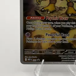 Pokemon Alakazam TCG Mega Evolution Black Star Promo Card MEP-009 NM - Image 5