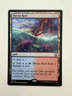 Shivan Reef MTG Magic the Gathering Card NM Near Mint M3C - Image 1