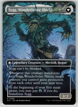 Sygg, Wanderwine Wisdom (Borderless) Normal R Lorwyn Eclipsed 288 NM - Image 2