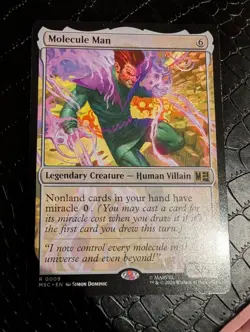 MTG Marvel Super Heroes Molecule Man - MSC 0009 - NM - Non Foil - Image 1