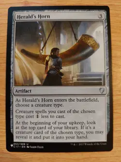 Herald's Horn - 053/309 (The List Reprints) - Near Mint NM - Uncommon - Image 1
