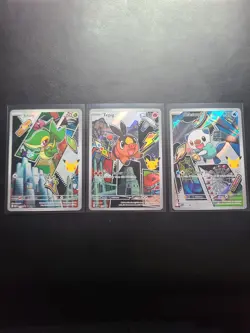 First Partner Series 2 Illustration Collection: Unova Starters Gen 5 Pokemon TCG - Image 1