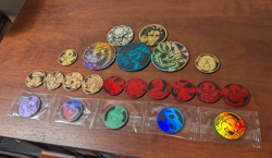 Pokemon TCG Coin Lot Of 22 - Image 1