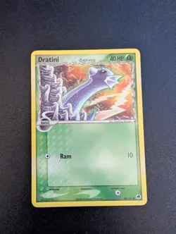 2006 Pokemon TCG Dragon Frontiers Dratini (Delta Species) 46/101 NEAR MINT - Image 1