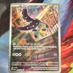 Pokemon TCG Mawile Illustration Rare Full Art Holo SV Base EN 246/217 HP 90 - Image 1