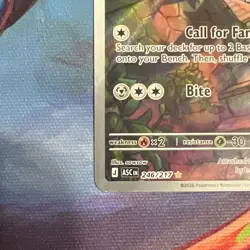 Pokemon TCG Mawile Illustration Rare Full Art Holo SV Base EN 246/217 HP 90 - Image 3
