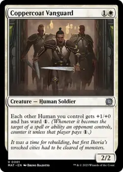 Coppercoat Vanguard - Light Play MTG March of the Machine: The Aftermath - Image 1