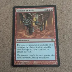 MTG 1X Furnace of Rath X1 Core Set 10th Edition Magic - NM - Image 1