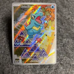 Pokemon TCG Totodile 048 Black Star Promo First Partners Collection Series 2 NM - Image 1