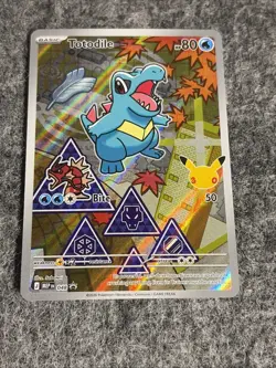 Pokemon TCG Totodile 048 Black Star Promo First Partners Collection Series 2 NM - Image 5
