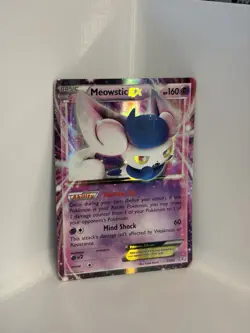 Meowstic EX 37/83 Generations Ultra Rare Pokemon TCG - Image 1