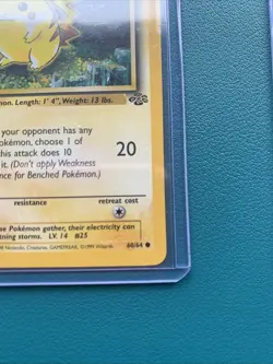 1999 Pokemon Jungle #60 Pikachu Non Holo HP-MP Lot of 2 - Image 5