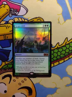 mtg scapeshift foil magic the gathering mythic rare foil 201/280 - Image 1