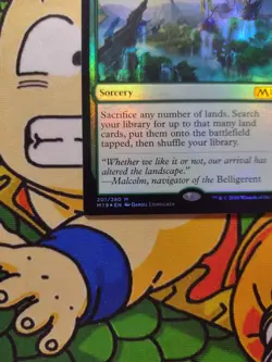 mtg scapeshift foil magic the gathering mythic rare foil 201/280 - Image 3