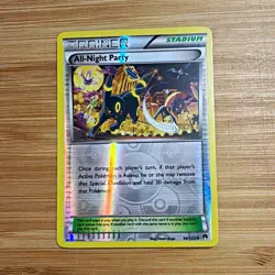 The Pokemon Company All-Night Party Reverse Holo EN 96/122 XY Breakpoint 2016 - Image 1