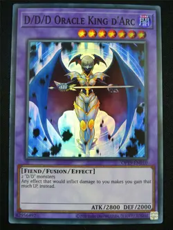 D/D/D Oracle King D'Arc OP19 Super Rare - Yugioh Card #52 - Image 1