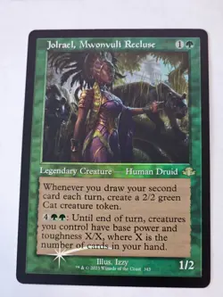MTG - Jolrael, Mwonvuh Recluse FOIL Retro Frame - Dominaria Remastered - Image 1