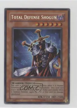 Total Defense Shogun YuGiOh Collectors Tin Promo #CT1-EN001 2004 - Image 1