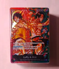 ONE PIECE TCG: (ST-30) Starter Deck EX: Luffy & Ace BRICK ONLY Sealed - Image 1